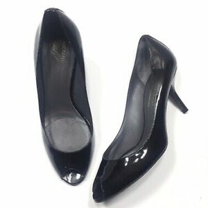 DONALD Pliner Couture PeepToe Patent Heels